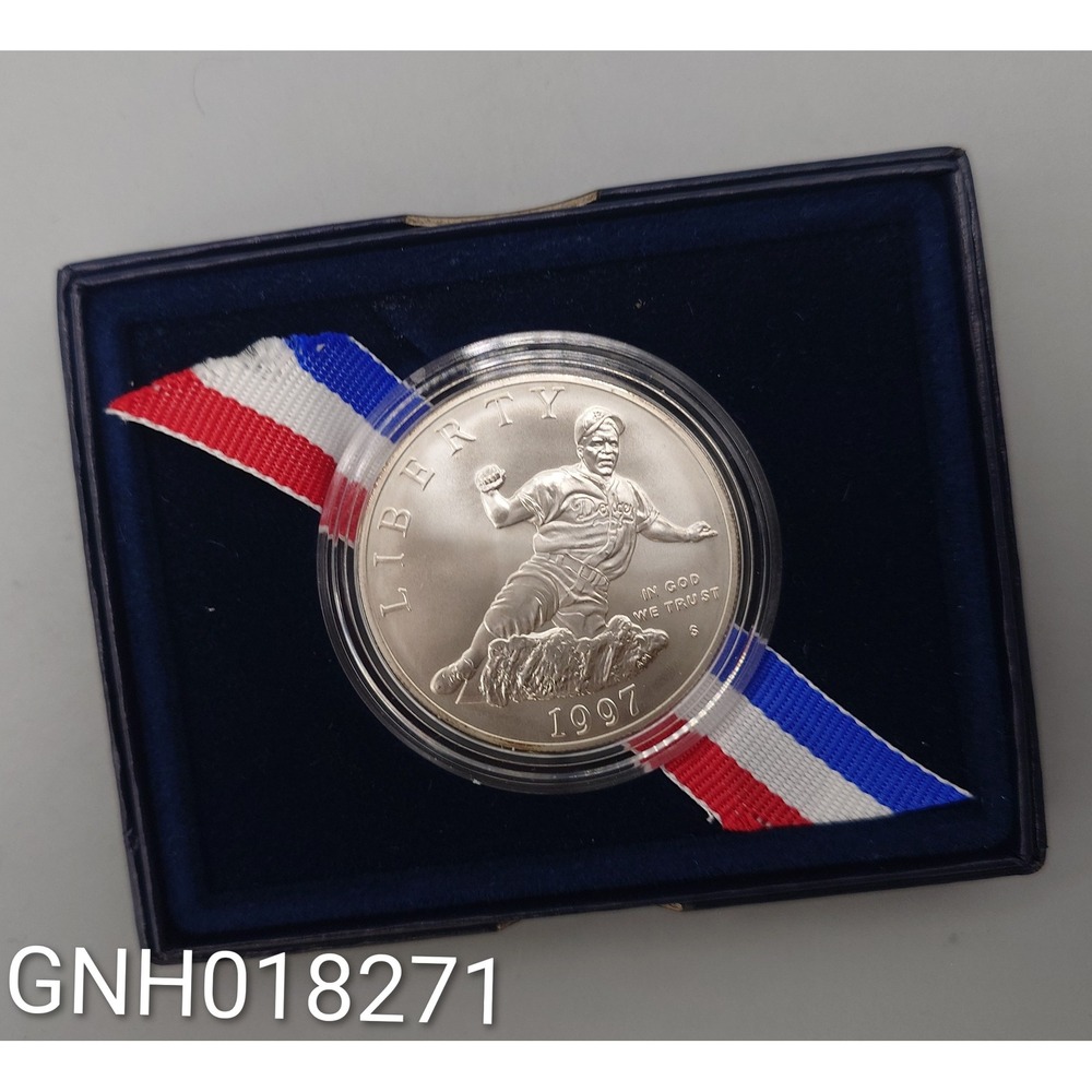 US Mint Jackie Robinson Silver Dollar Proof Coin [GNH018271]